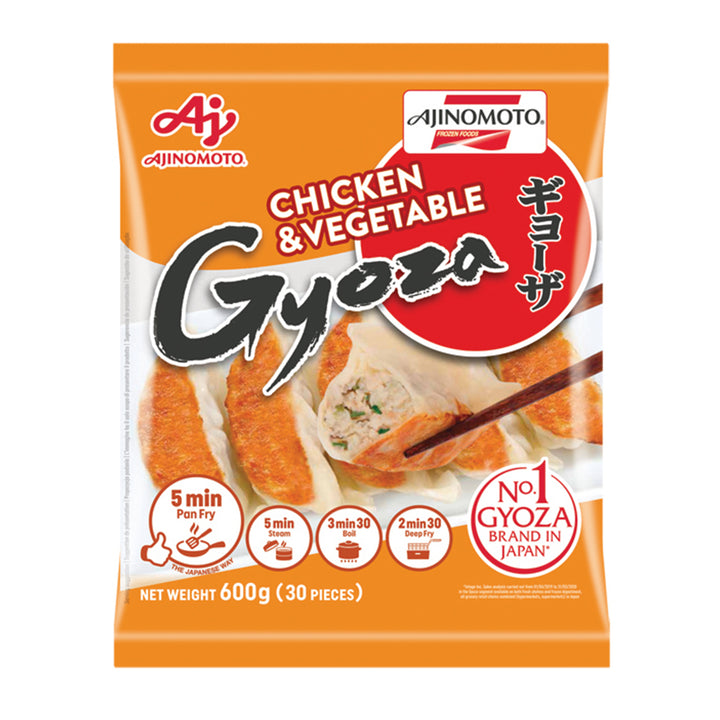 Ajinomoto Chicken and Vegetable Gyoza 30x20g is not Halal, Install