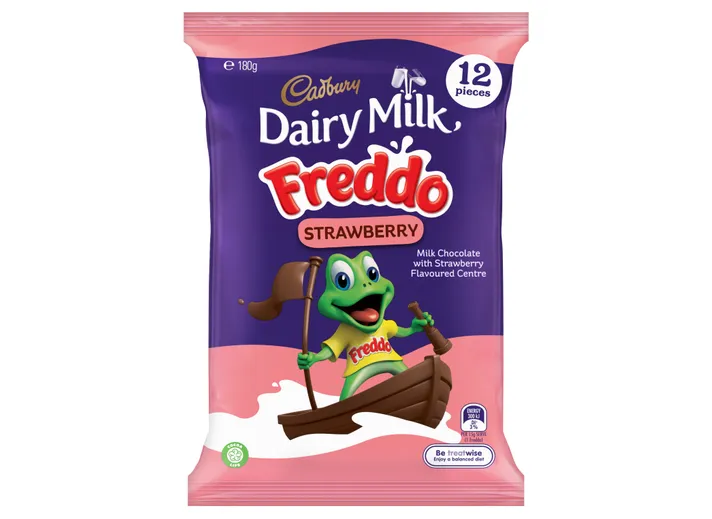 Cadbury Dairy Milk Strawberry Pond Freddo 15g is halal suitable Halal
