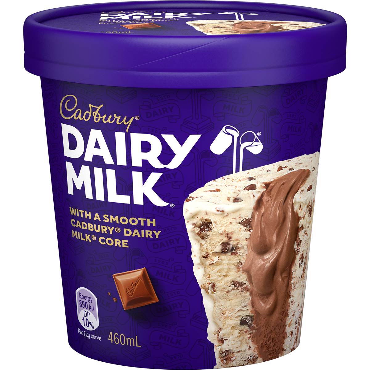 Cadbury Dairy Milk Ice Cream Tub 460ml is not halal
