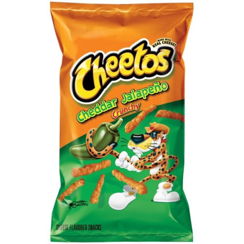 Cheetos, Fritolay Cheetos Cheddar Jalapeno Crunchy is not halal Halal