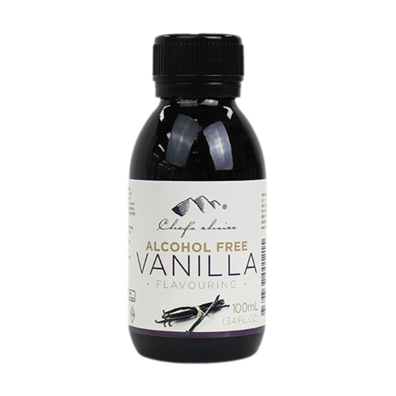 CHEF'S CHOICE ALCOHOL FREE VANILLA FLAVOURING 100ML is not halal
