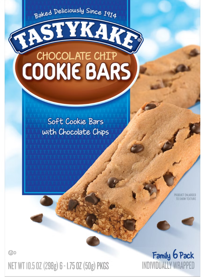 Tastykake Chocolate Chip Cookie Bar - 10.5oz is Halal, Install
