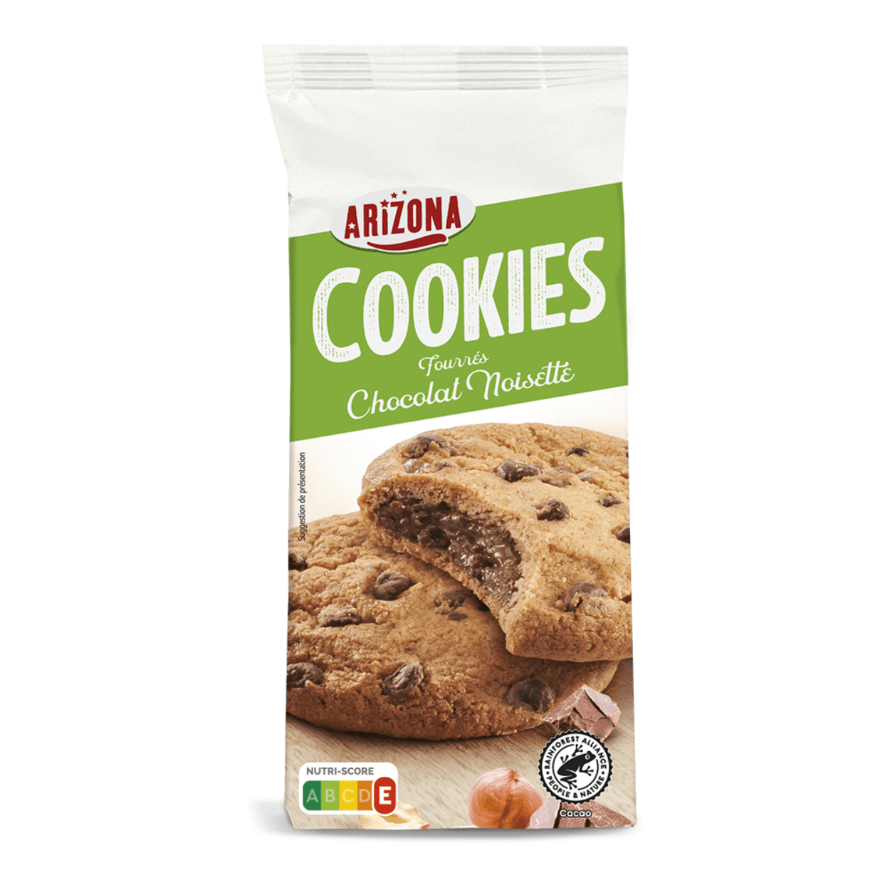 ARIZONA Toured Chocolate Hazelnut COOKIES is not Halal, Install
