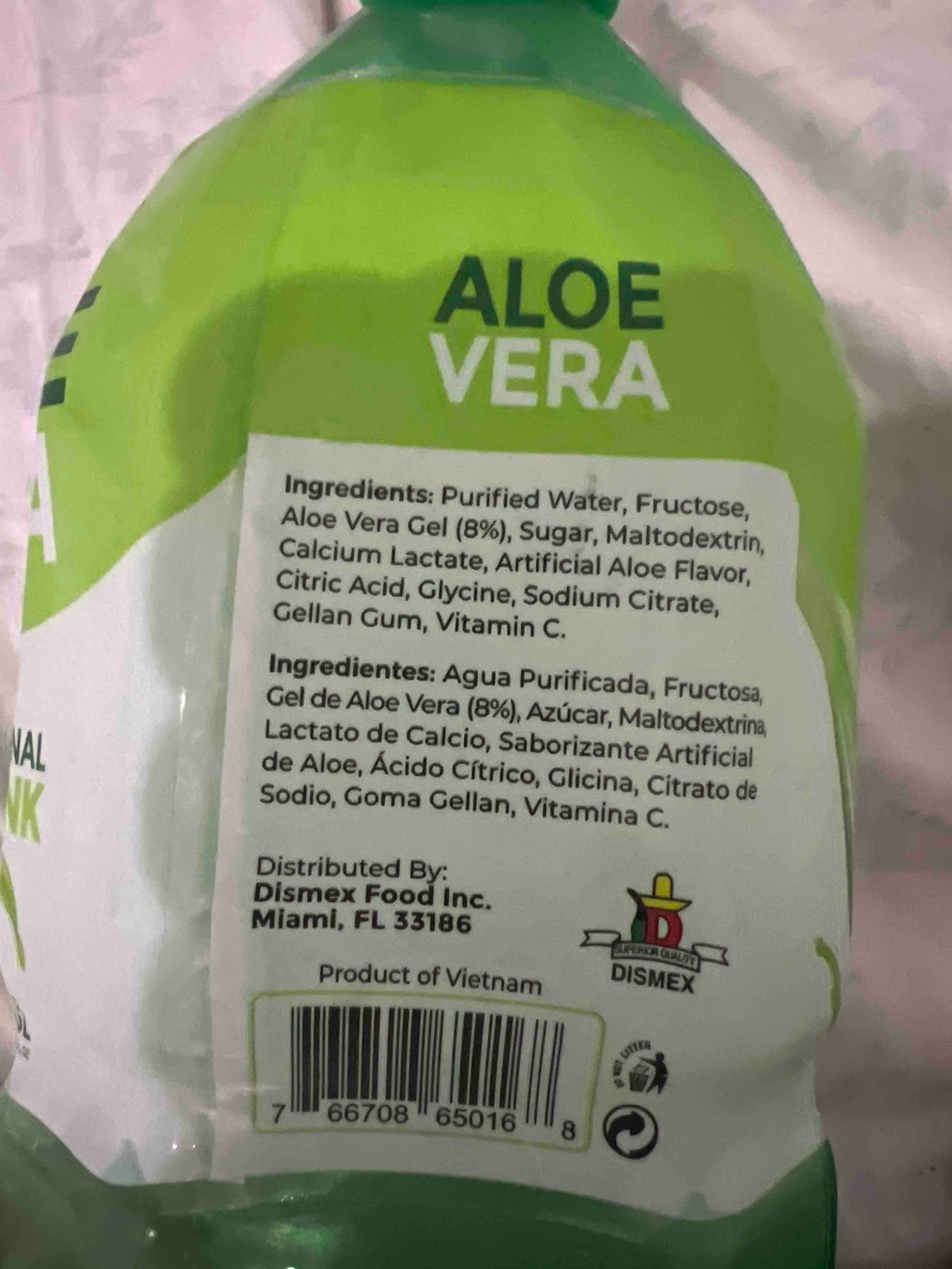 Dismex DisMax Aleo Vera Original Drink - Needs More Information is not  Halal, Install Mustakshif