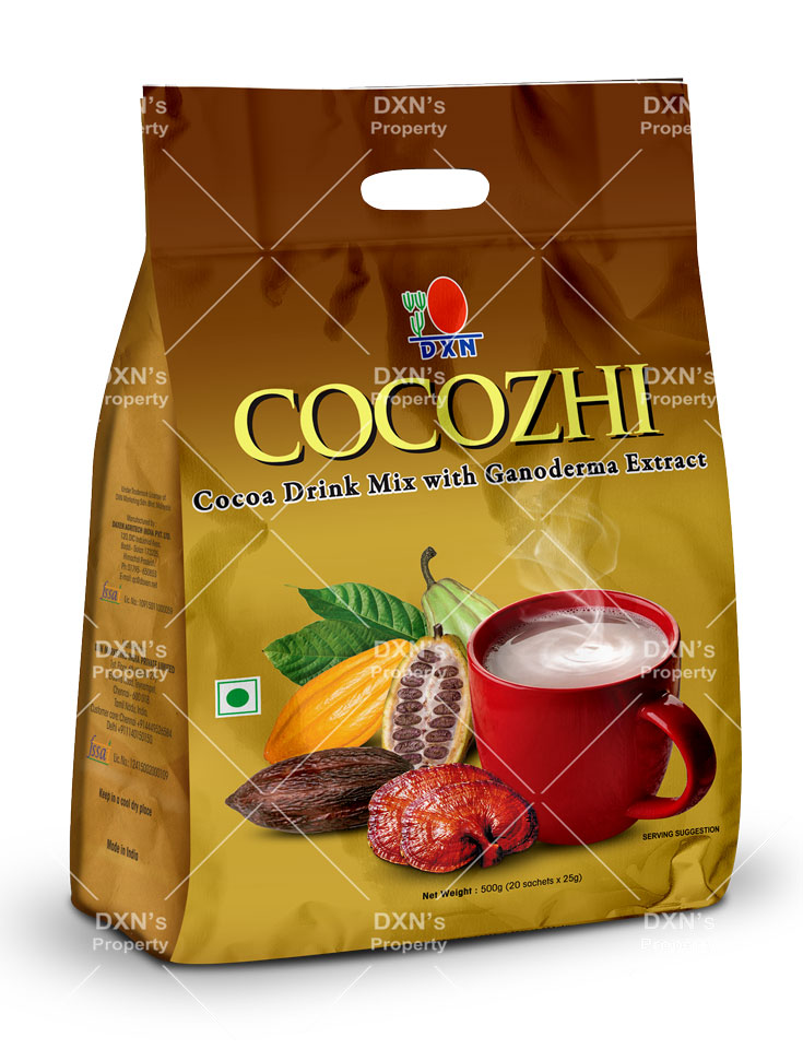 ＊coco＊ DXN COCOZHI Cocoa Drink Mix with Ganoderma Extract 500 g is Halal
