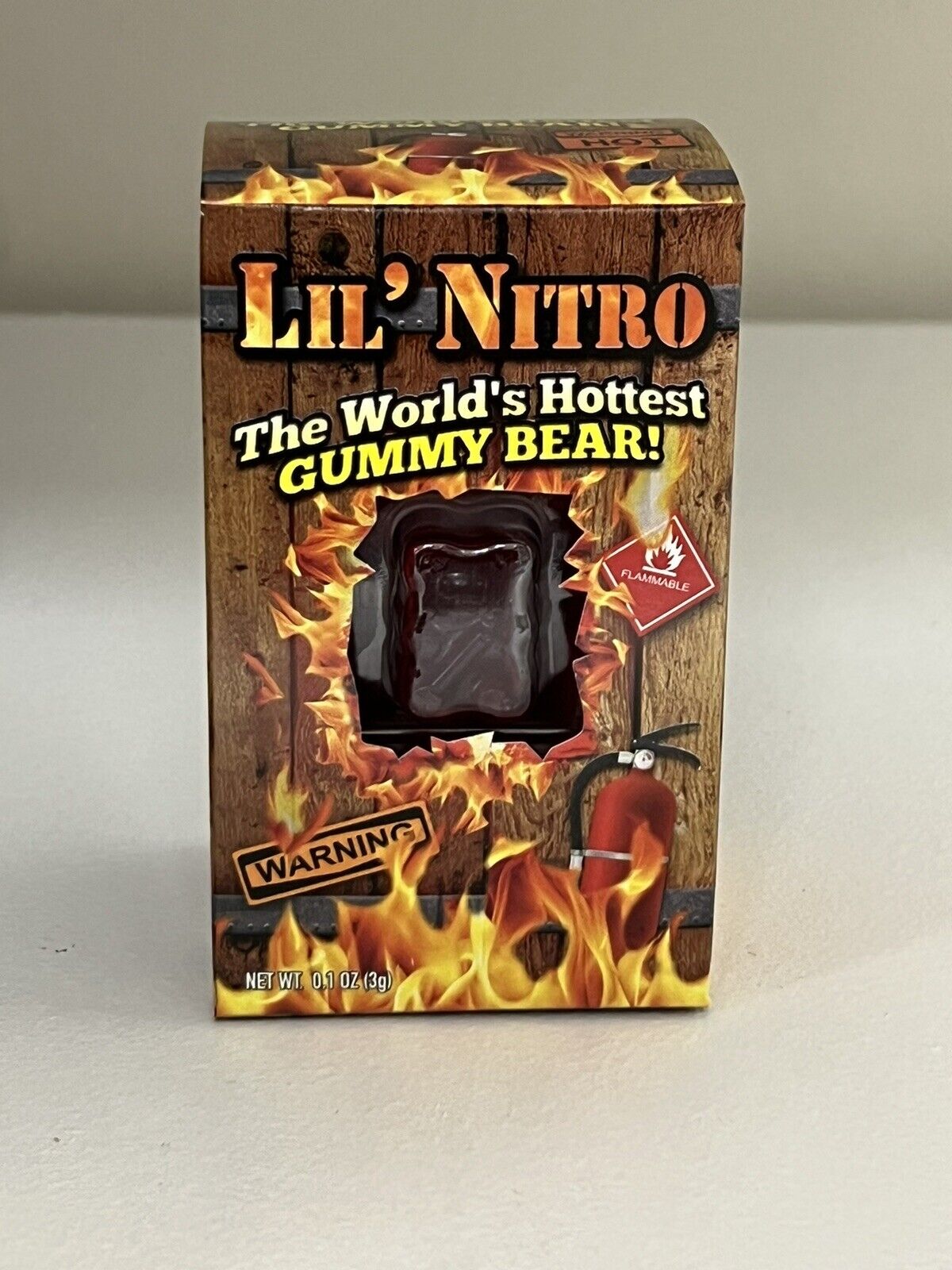 FLAMETHROWER CANDY COMPANY Lil' Nitro Gummy Bear is not Halal