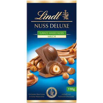 Check Halal status of Lindt Nut Deluxe Whole Hazelnut Milk Chocolate ...
