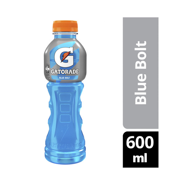 Gatorade Fierce Blue Bolt Sports Drink 600mL is halal, vegan