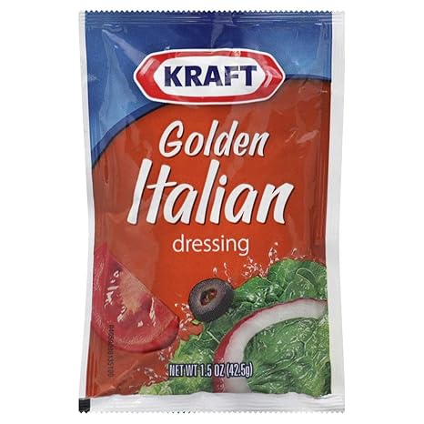 kraft golden italian dressing packets Kraft, Golden Italian Dressing, 1 oz. (100 Count)