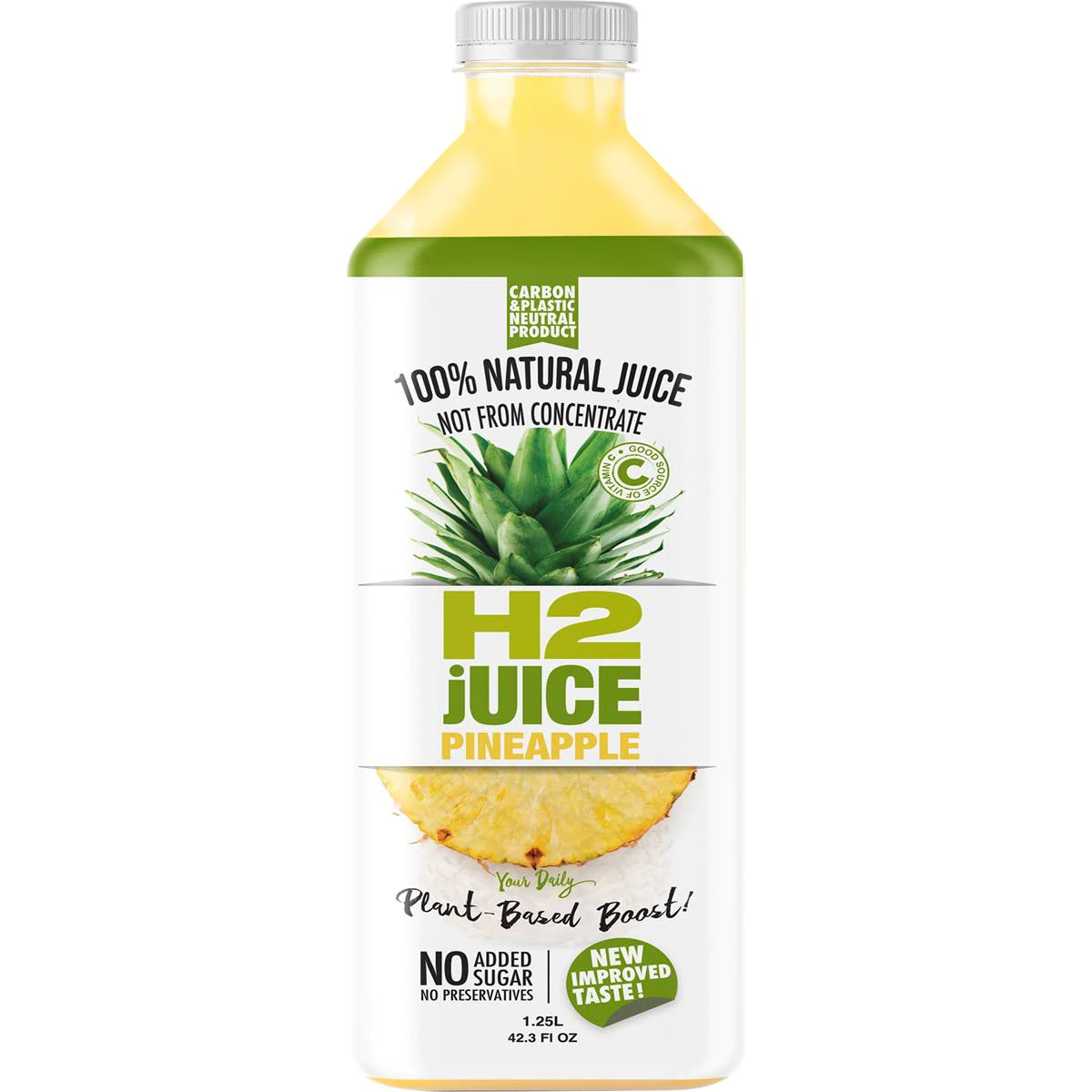 H2juice Pineapple 1.25l is Halal, Install Mustakshif