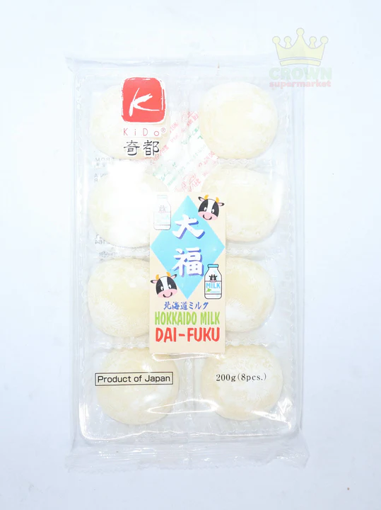 KiDo Kido Hokkaido Milk Dai-Fuku (Mochi) 200g is not Halal
