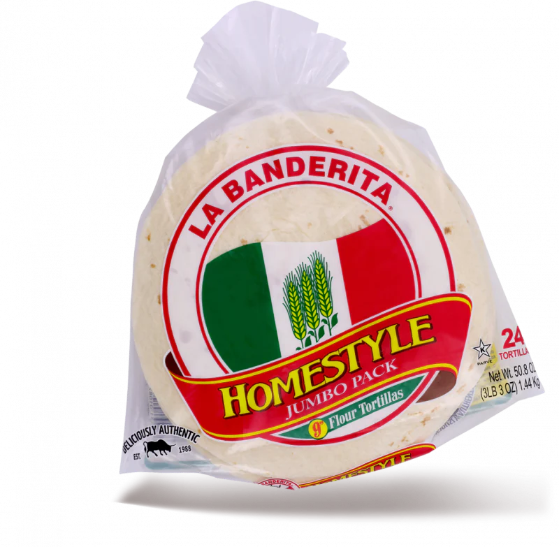 La Banderita Flour Tortillas Homestyle Jumbo Pack (24) is not halal Halal Check