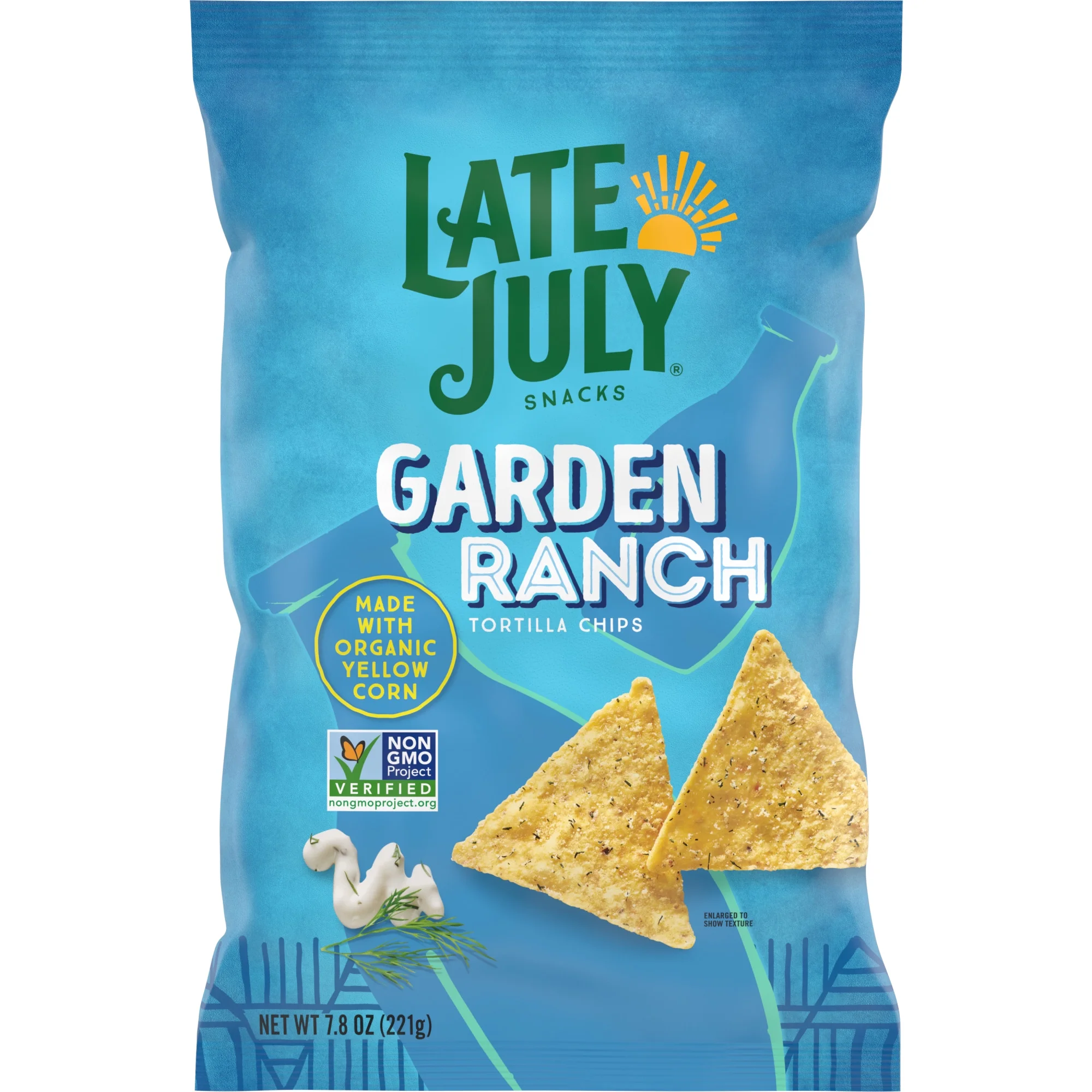 Check halal status of late july snacks garden ranch tortilla chips 7 