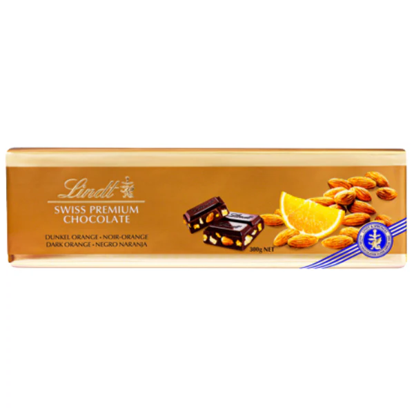 Lindt Swiss Premium Dark Orange Chocolate 300g is Halal, Install