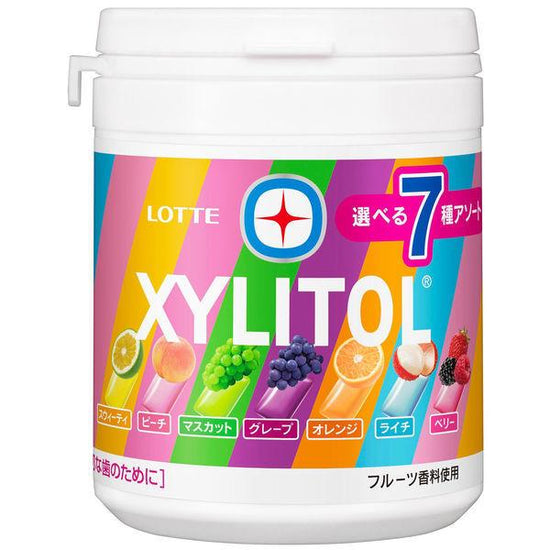 Lotte Xylitol Chewing Gum Assorted 7 Fruit Flavours 143g is not Lotte Xylitol Chewing Gum Assorted 7 Fruit Flavours 143g is not