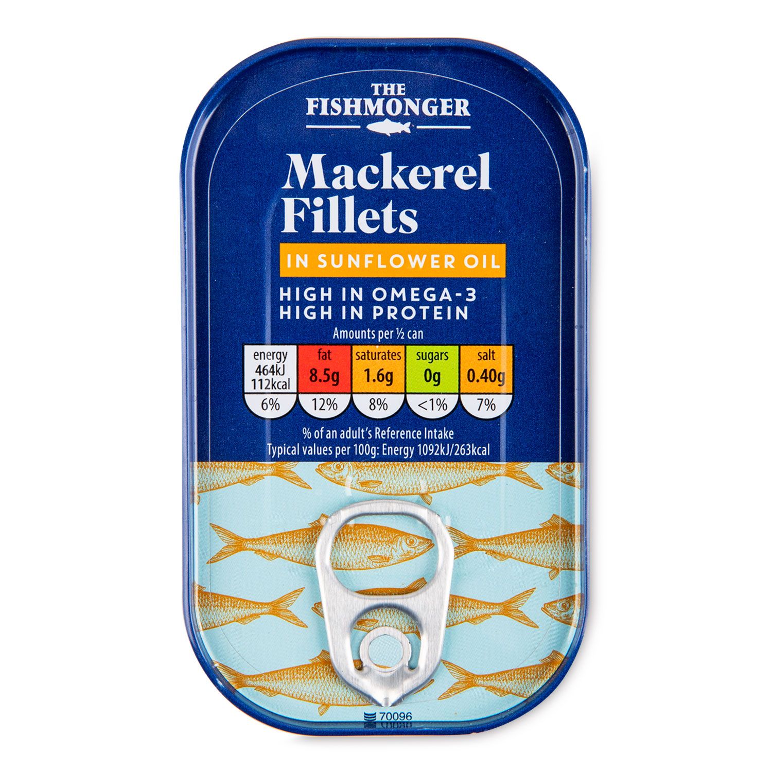 Mackerel in Sunflower oil