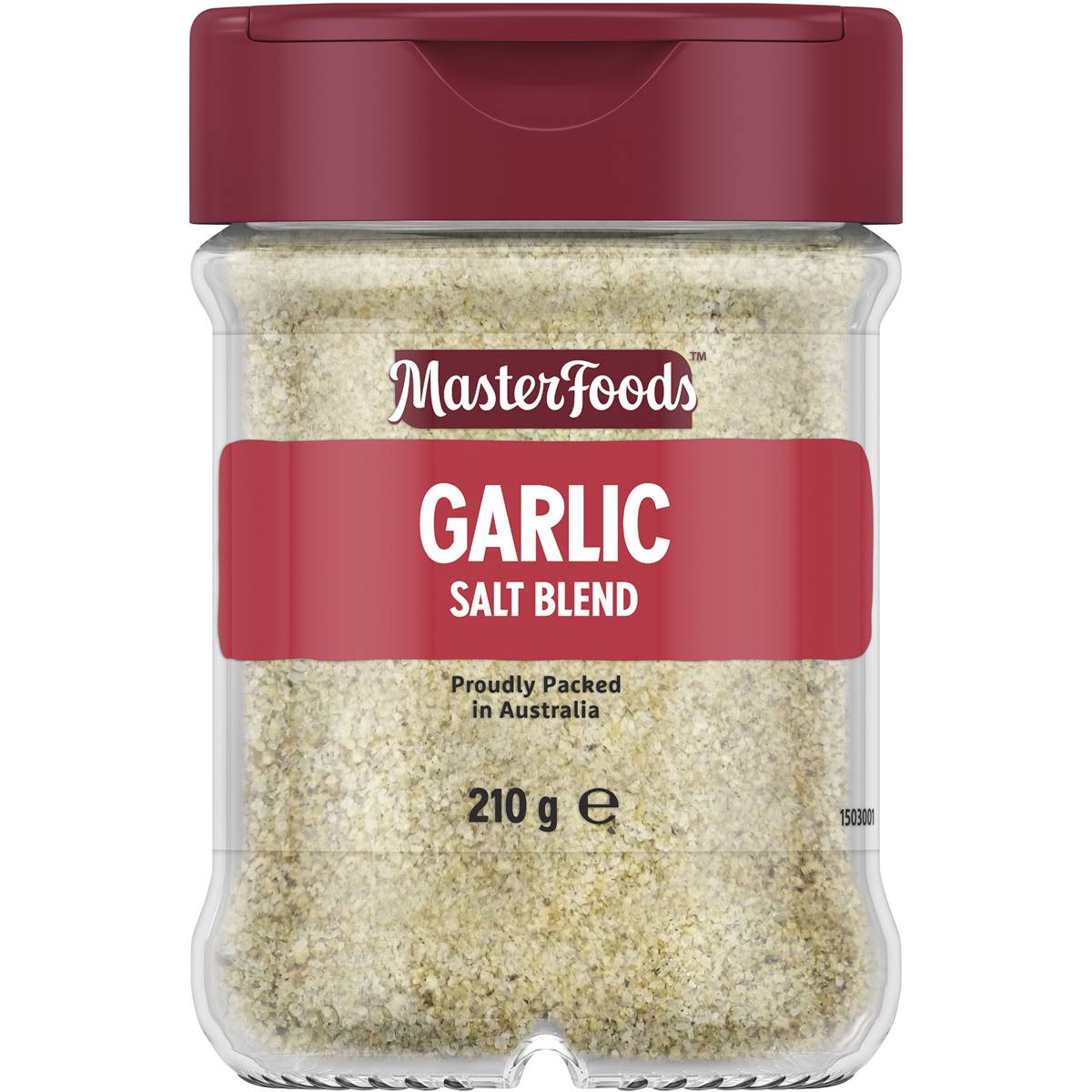 Masterfoods Garlic Salt 210g is halal suitable, vegan, vegetarian,  gluten-free
