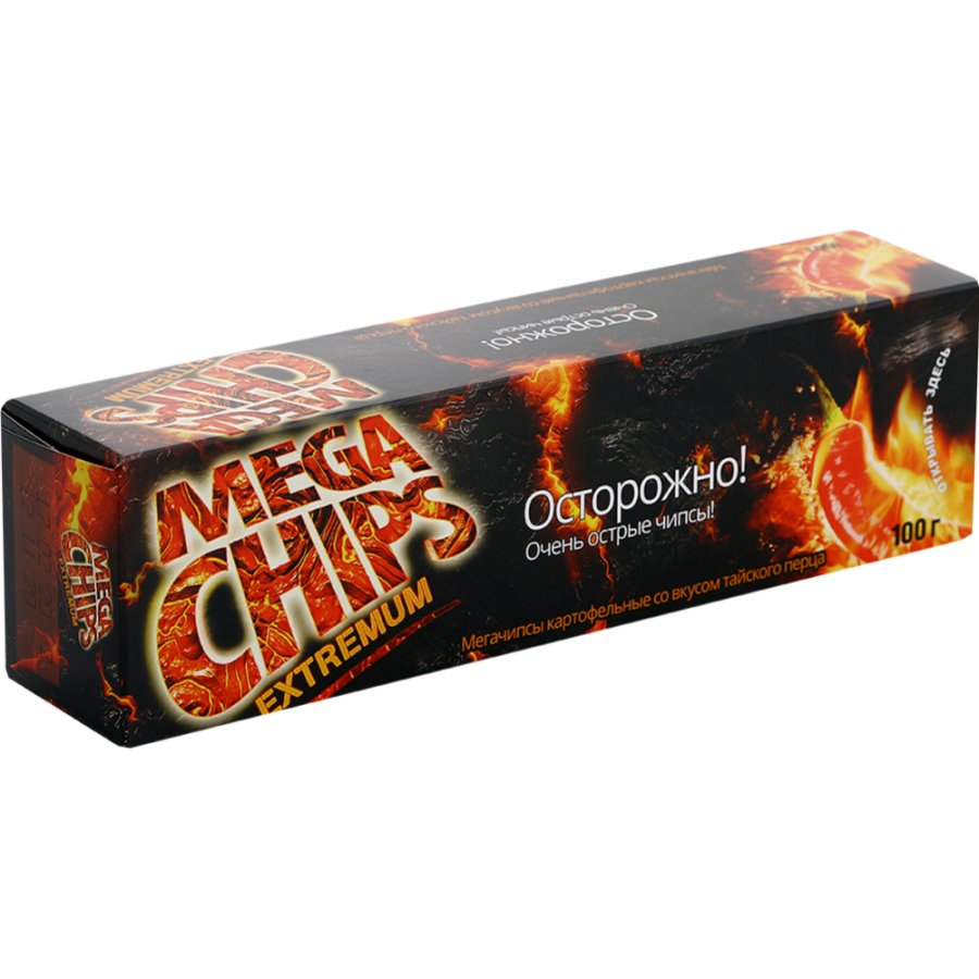 Megachips Extremum with Thai pepper flavor 100g is not Halal