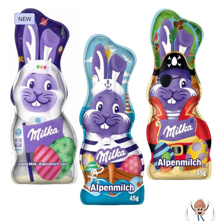 Milka Smiley Bunny Alpine Milk Design Edition 45g is not Halal, Install ...