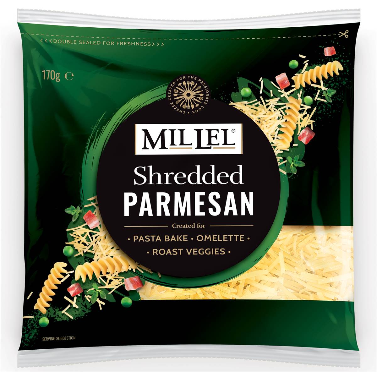 Millel Mil Lel Shredded Parmesan 170g is not halal Halal Check