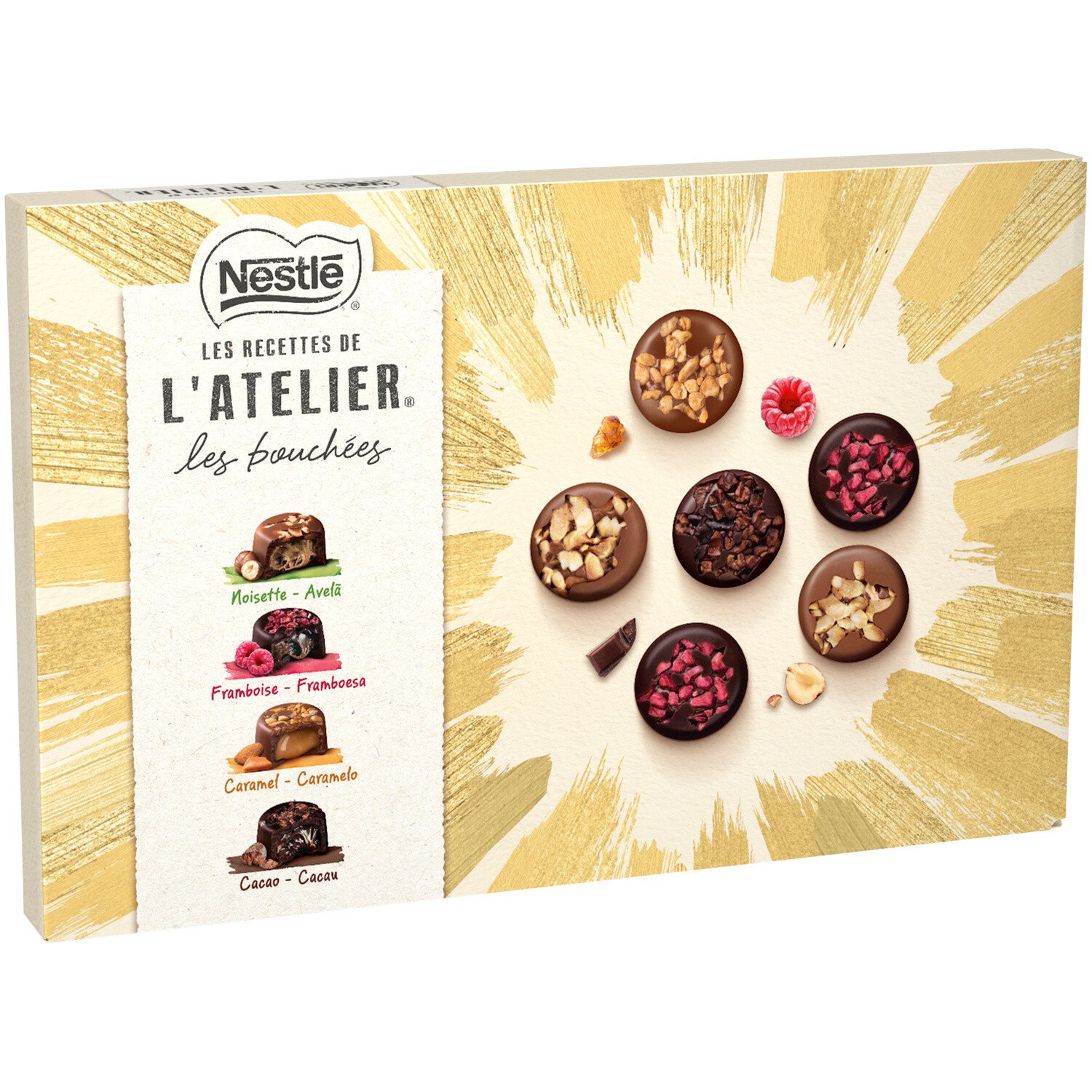 RECETTES DE L'ATELIER Bouchées de chocolat x 32