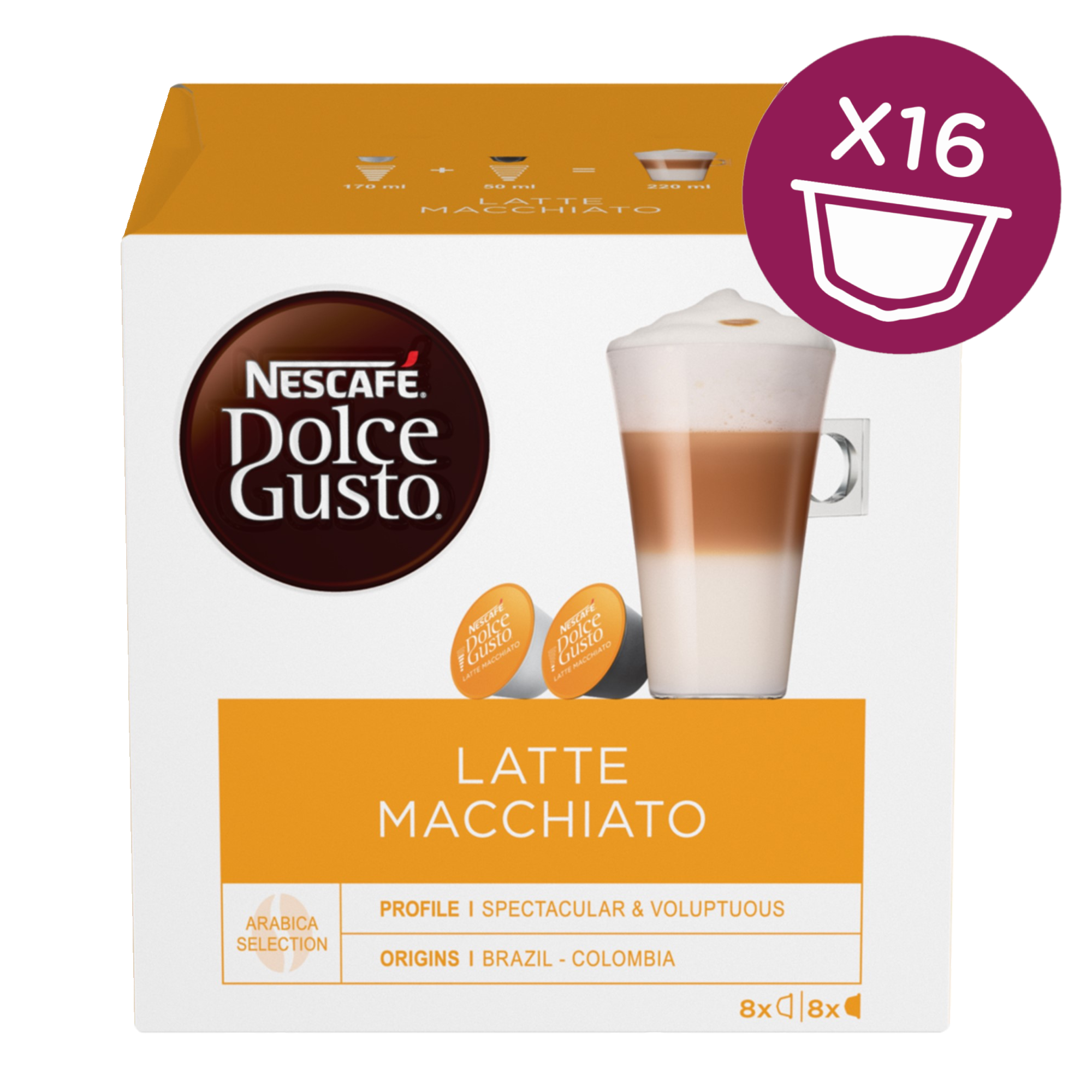 Nescafé, Dolce Gusto NESCAFÉ Dolce Gusto Latte Macchiato is halal