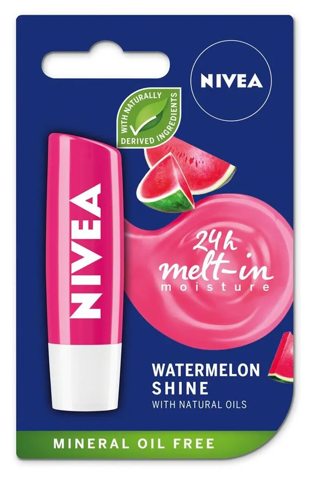 Nivea Watermelon Shine Lip Balm 4.8g is not halal Halal Check