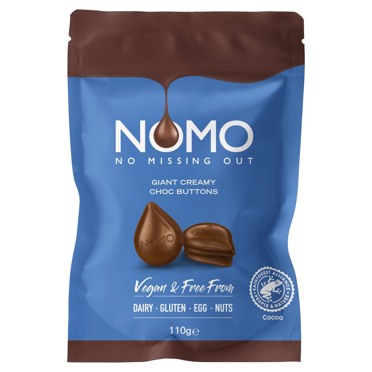 Nomo Creamy Buttons 110g is Halal, Install Mustakshif