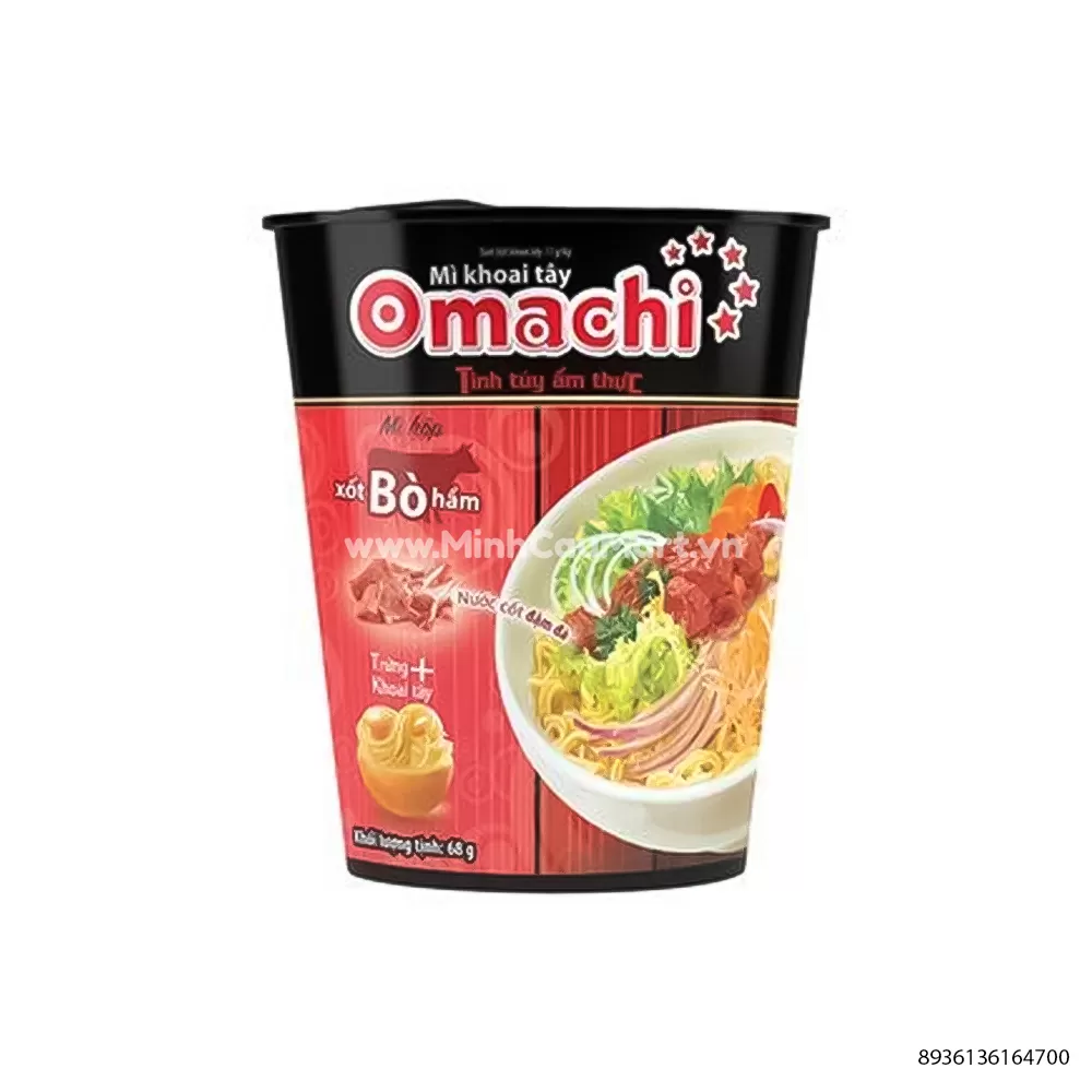 Omachi Noodles with Stewed Beef Sauce 70G is not Halal, Install