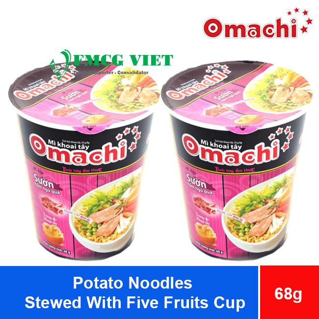 Omachi Viet Nam Masan Omachi noodles with ribs 68g (cup) is not