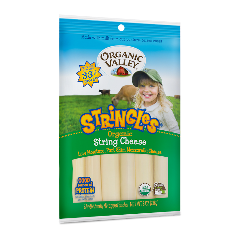 Organic Valley Mozzarella Stringles is Halal, Install Mustakshif