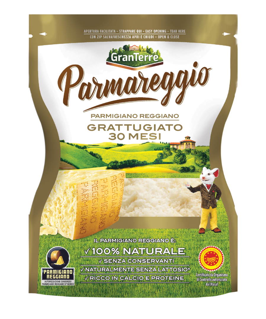 Parmareggio GRATED PARMIGIANO REGGIANO 30 MONTHS is halal suitable