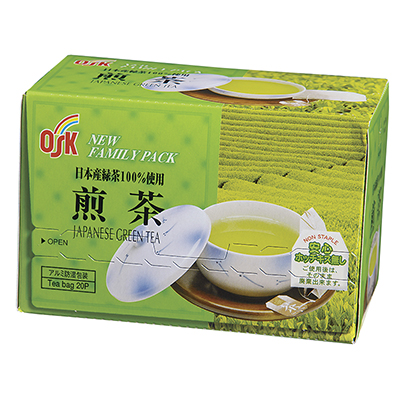 NEW FAMILY JAPANESE GREEN TEA 50P is Halal, Install Mustakshif