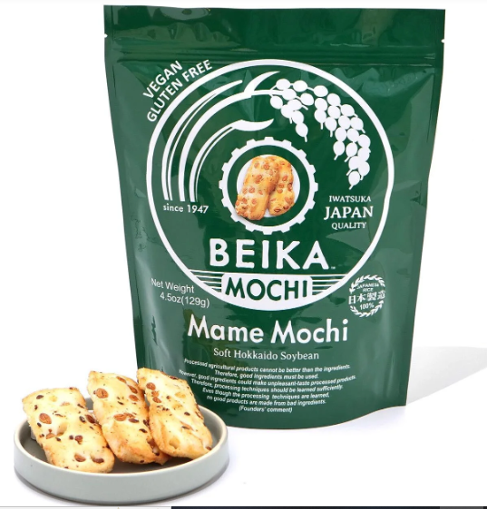 Beika Mochi Beika Mame Mochi 129g is Halal, Install Mustakshif
