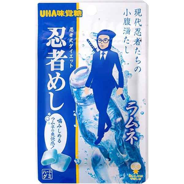 uha Mikakuto Ninja Meshi Ramune 20g x 10 bags is not Halal