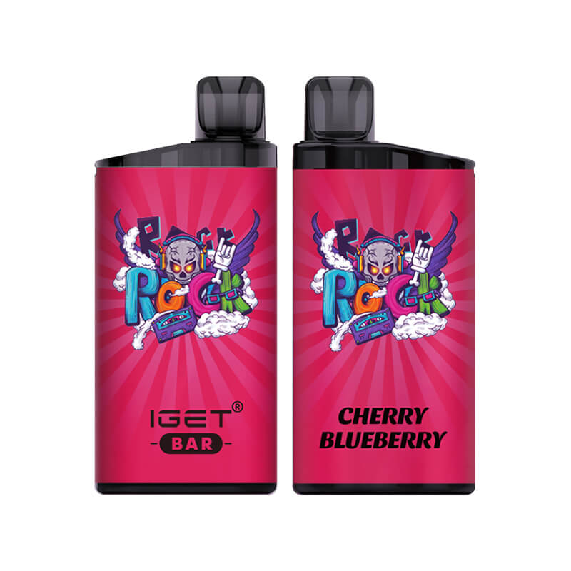 IGET Cherry Blueberry Bar 3500 Puffs is not Halal, Install Mustakshif