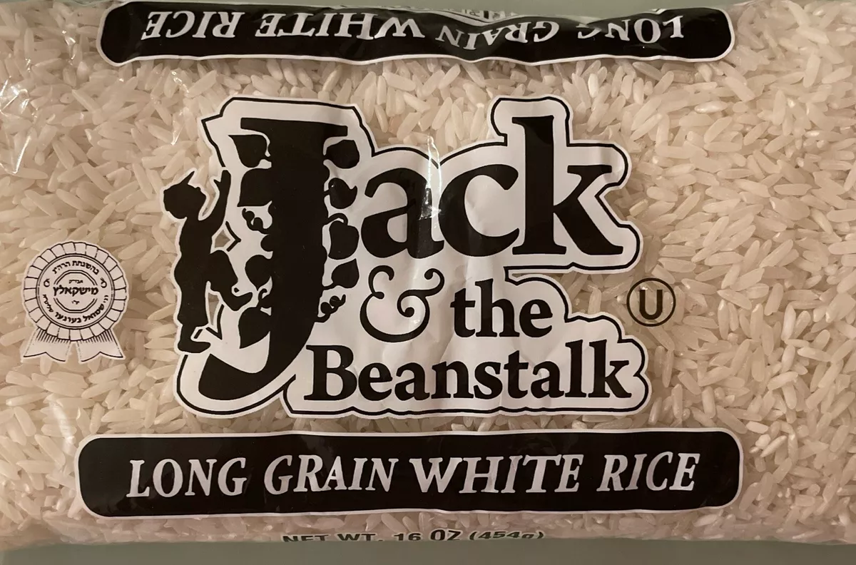 Jack And The Beanstalk Long Grain White Rice – 1lb Long Grain Rice is ...