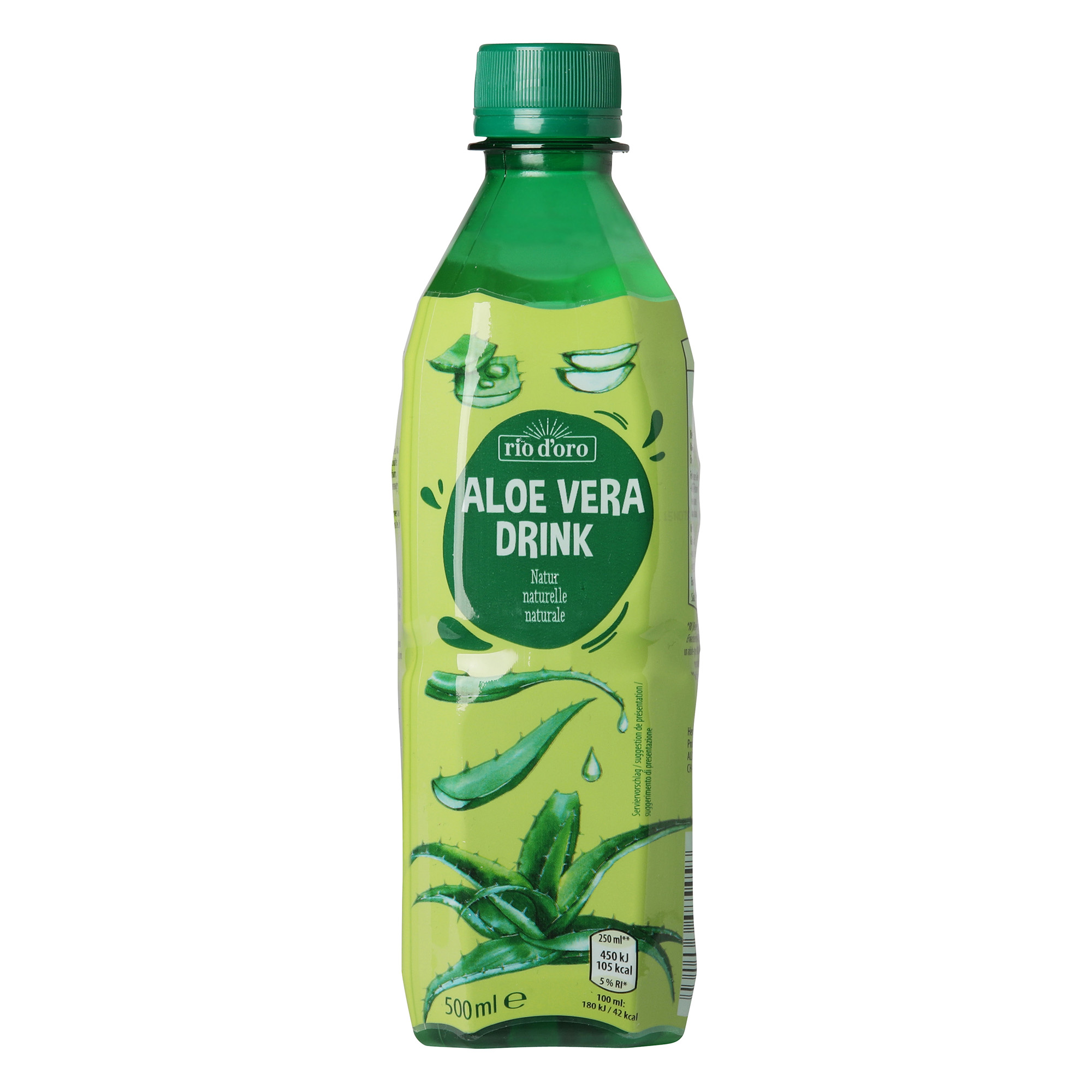 Rio d'oro RIO D'ORO Aloe Vera Natural Drink, 500ml is not Halal, Install  Mustakshif