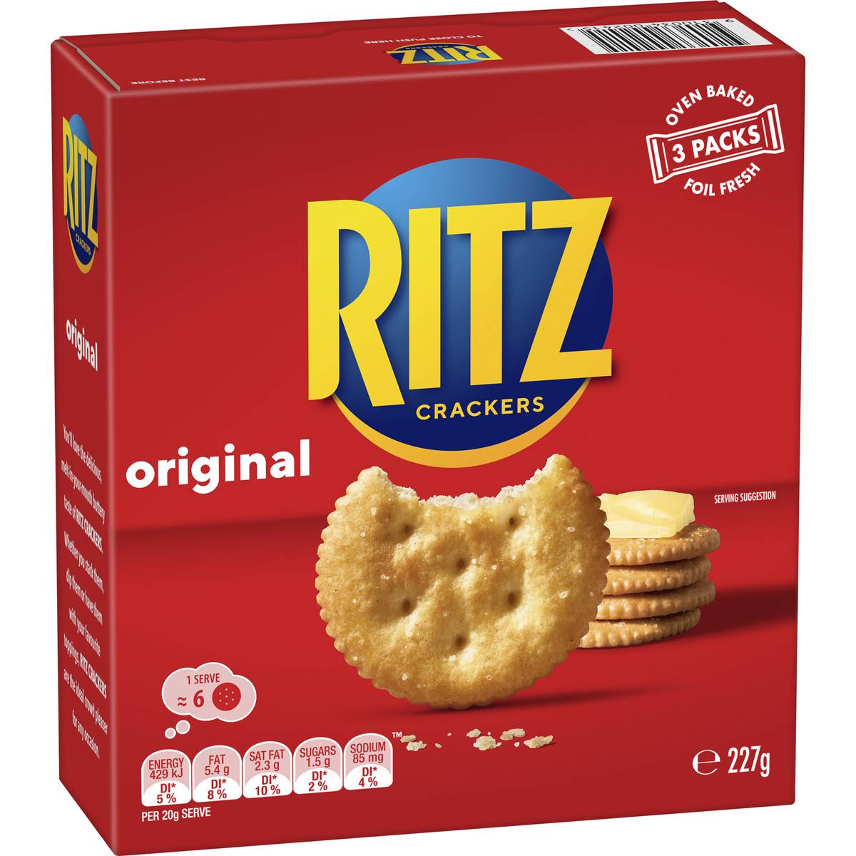 Ritz Original Crackers 227g is Halal, Install Mustakshif