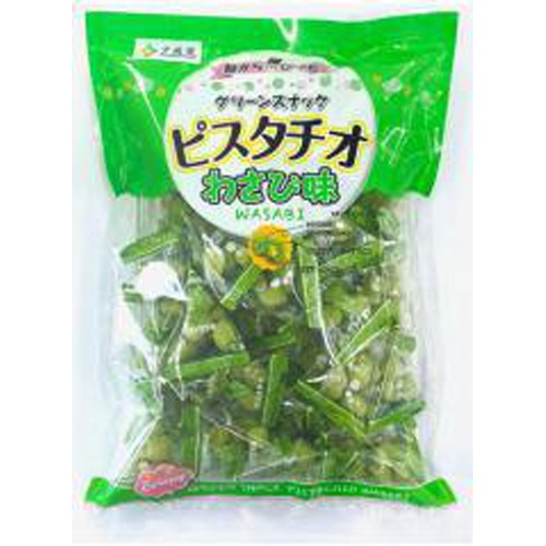 Sennarido Green Snack Pistachio Wasabi Flavor 215g is not Halal