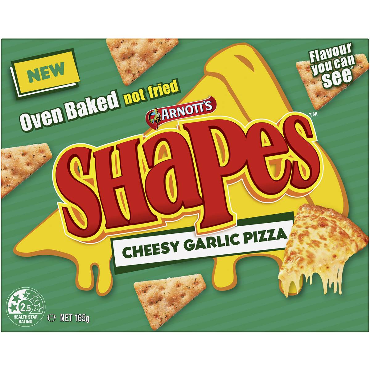 Shapes, Arnott's Arnott's Shapes Mini Bites Cheese & Smoky Bacon