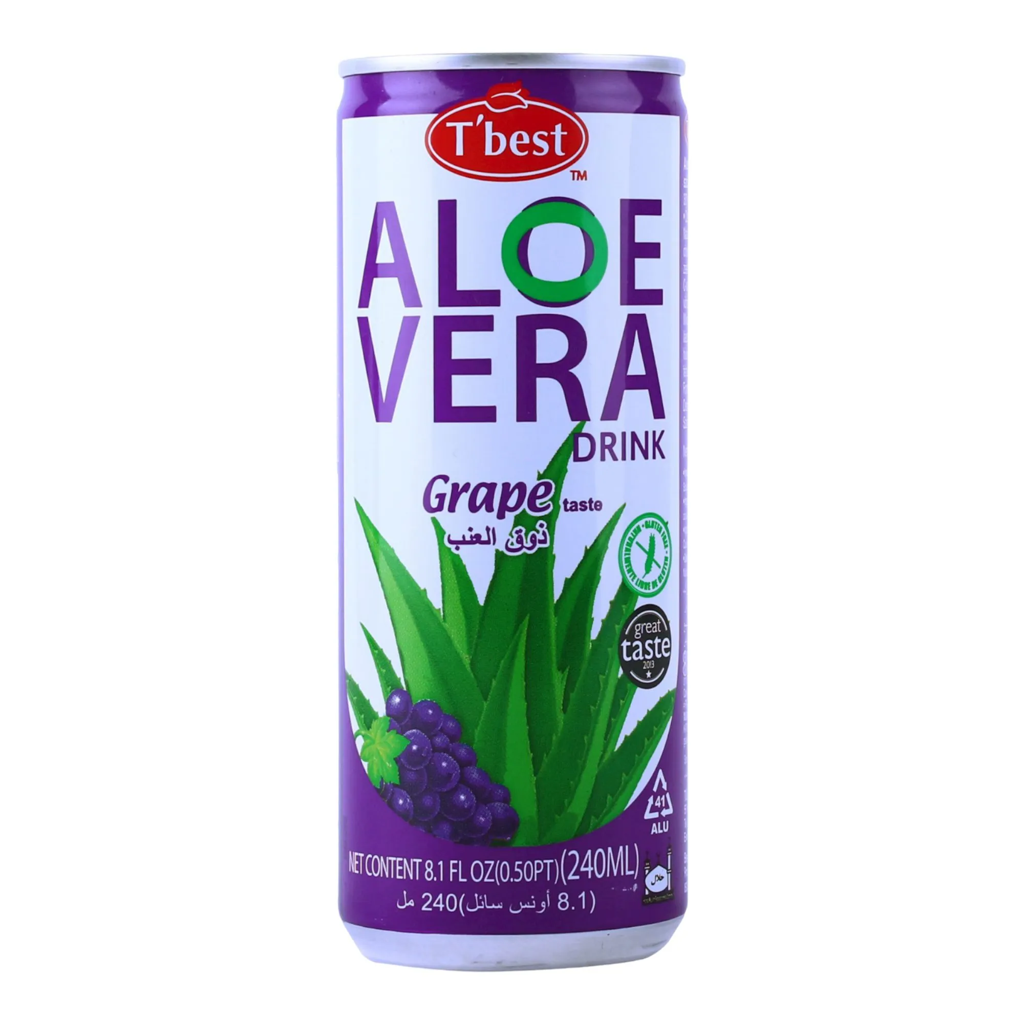 Tbest Aloe Vera Grape Drink 240ml is not Halal, Install Mustakshif