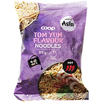 yum⭐︎ Coop Tom Yum Flavor Noodles is not Halal, Install Mustakshif